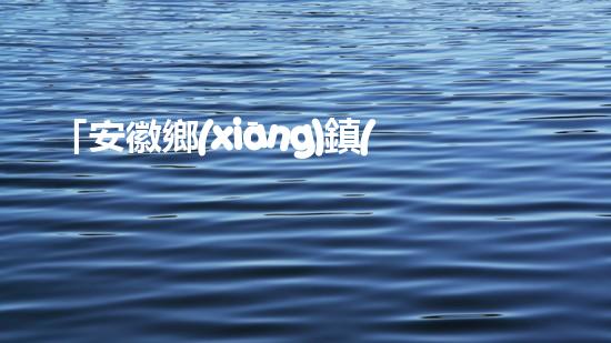「安徽鄉(xiāng)鎮(zhèn)河道清淤工程：精準(zhǔn)落實(shí)，高效推進(jìn)」