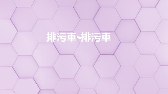 排污車-排污車