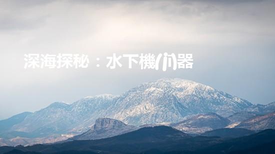 深海探秘：水下機(jī)器人揭開神秘海底世界的面紗！
