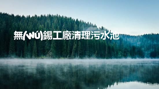 無(wú)錫工廠清理污水池清淤泥公司
